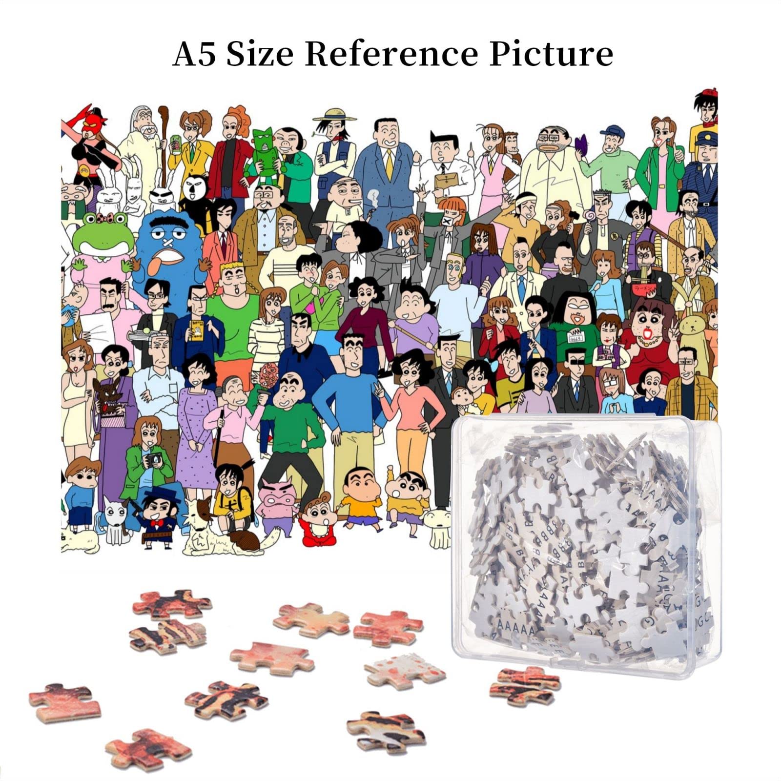 ❤️クリスマスプレゼント　ジグソーパズル　500ピース クレヨン Amazon.co.jp: 500ピース ジグソーパズル クレヨンしんちゃん