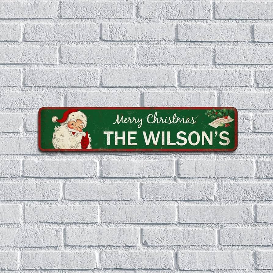 Custom christmas yard signs Clearance