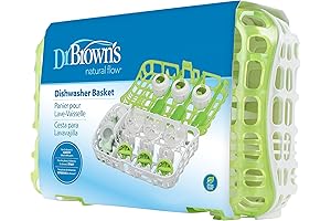 Dr. Brown's Compact Bottle and Small Parts Cleaning Basket with Self- Draining Base