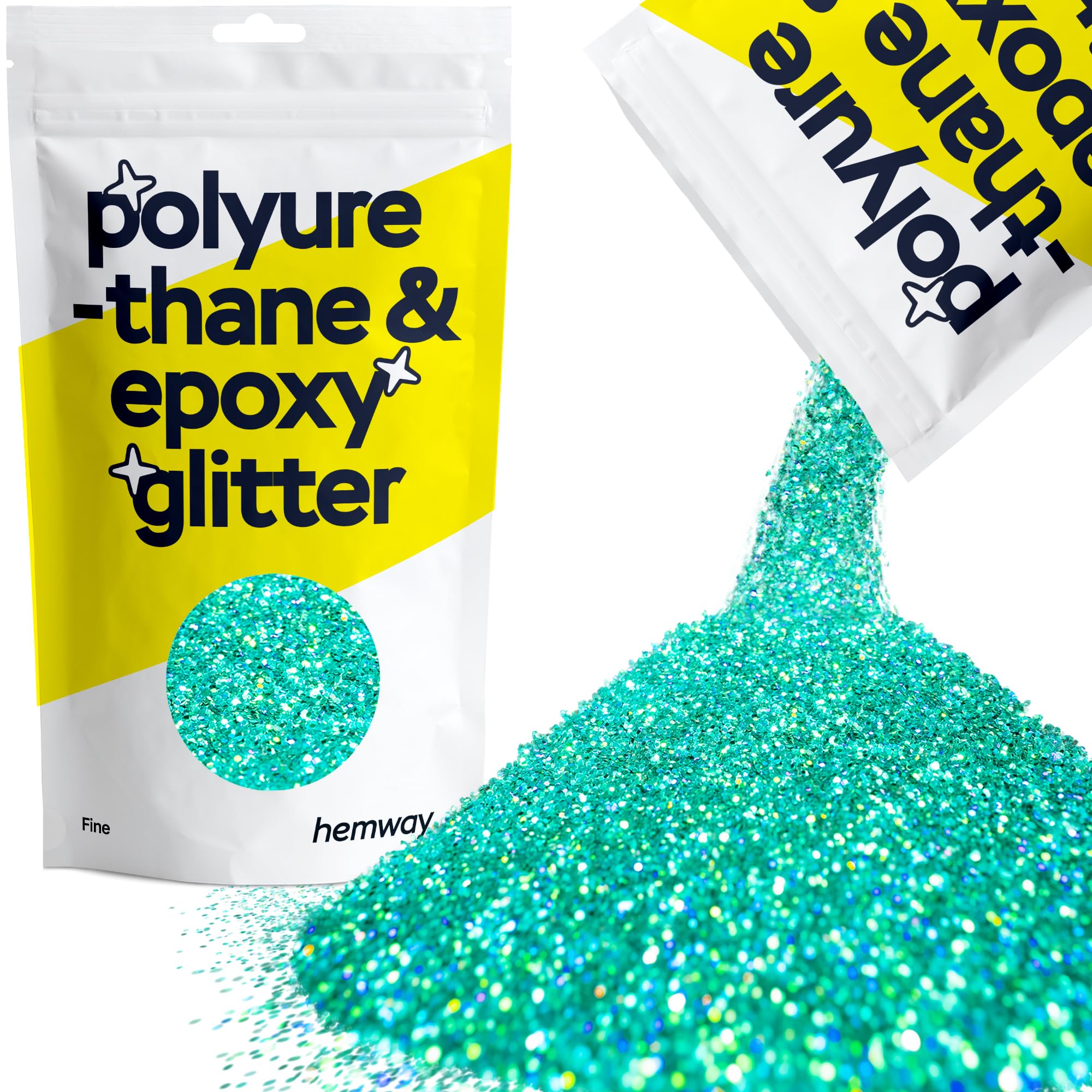 Hemway Resin Glitter Bronze Brown 100g Super Chunky | Polyurethane & Epoxy Glitter for Resin Crafts, Tumblers, Coasters, Floor & Table Art — view 277