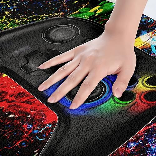 Miniatura 10 de Alfombra de baño de la Torre Eiffel, elegante, antideslizante, absorbente, alfombra de baño con tema romántico, suave y acogedora, color negro y