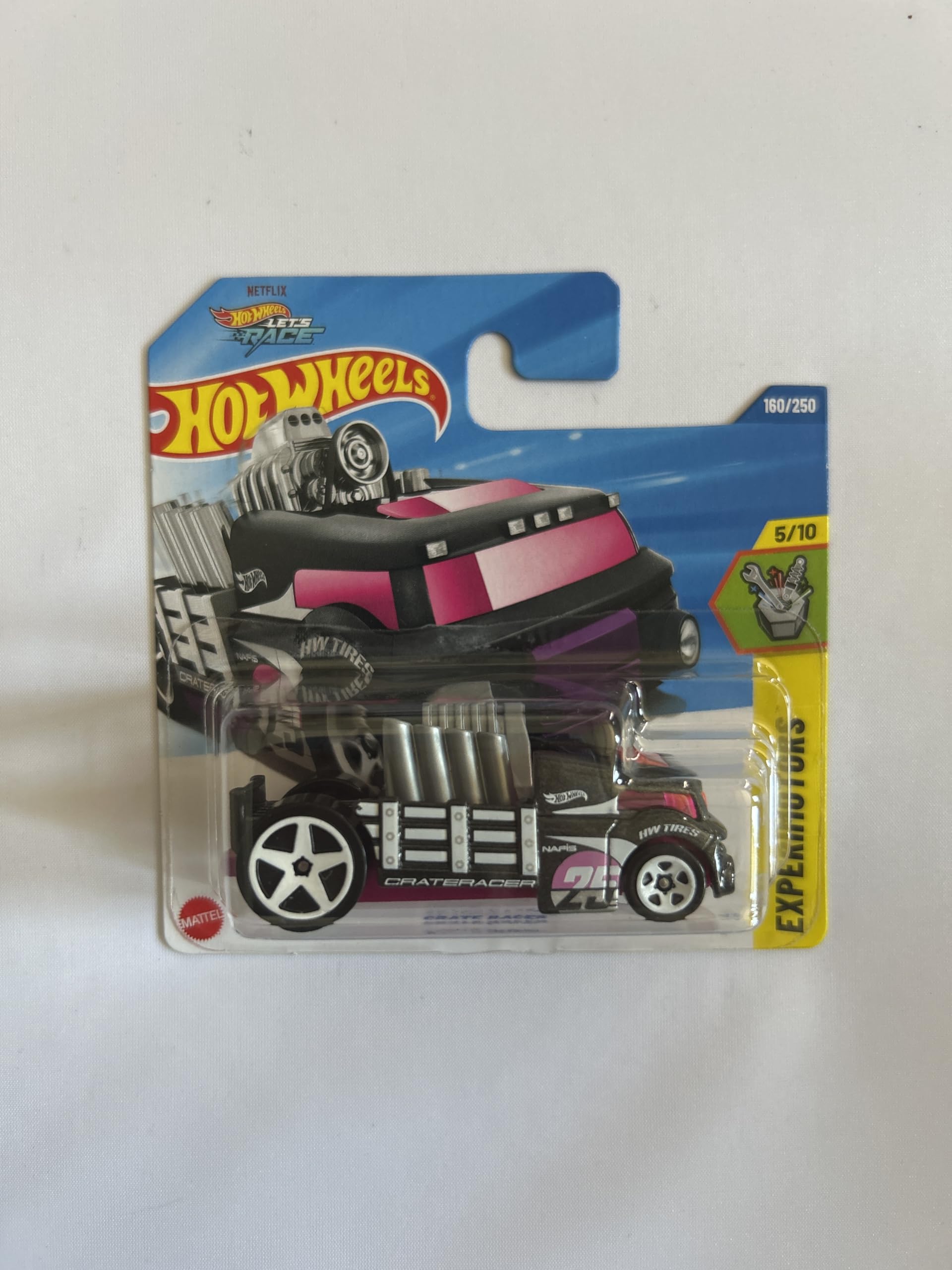 Hot Wheels 1:64 Scale Play or Display Vehicle Car Collection Kids Gift 2025 Model Choose 1 Car (JBB02, 160/250 Crate Racer) — image 1