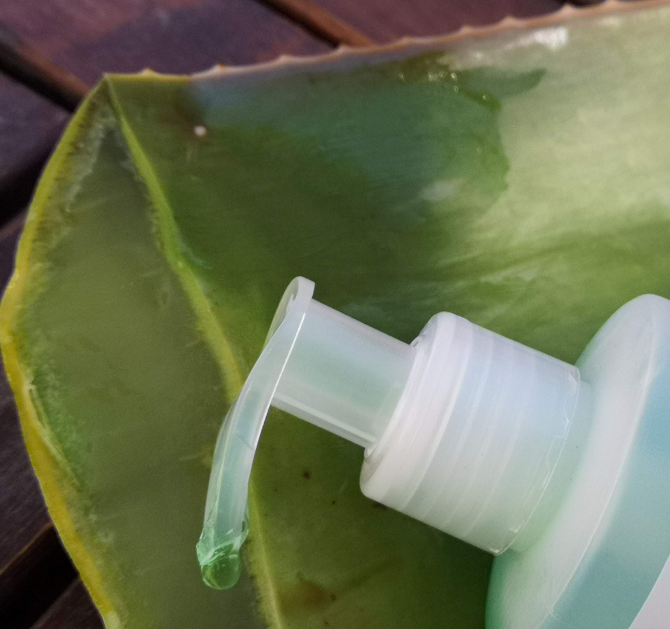 Gel Post Depilación Aloe Vera | Pack oferta 1000ml + 400ml | 99% Aloe Vera 1% Mentol Natural | Tratamiento Dermo-hidratante | Efecto calmante, Refrescante y Relajante | Gel Post-depilatorio