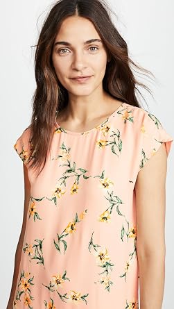 Joie Women's Coreen Silk Short Sleeve Dress