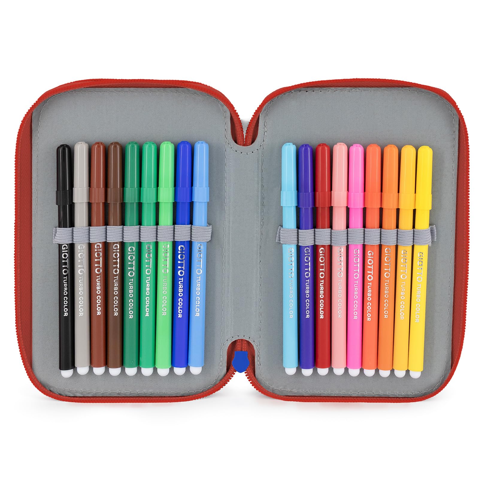 Clondo Pacchetto Scuola 3pz Per Spiderman Fan | Zaino Ergnomico Grande, Astuccio 3 Scomparti riempito 46pz, Tombolino