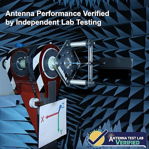 Miniatura 9 de Proxicast Dos antenas de paleta 4G5G de 6 dBi + 2 bases magnéticas de grado profesional (ANT-120-008-SMA-BDL)