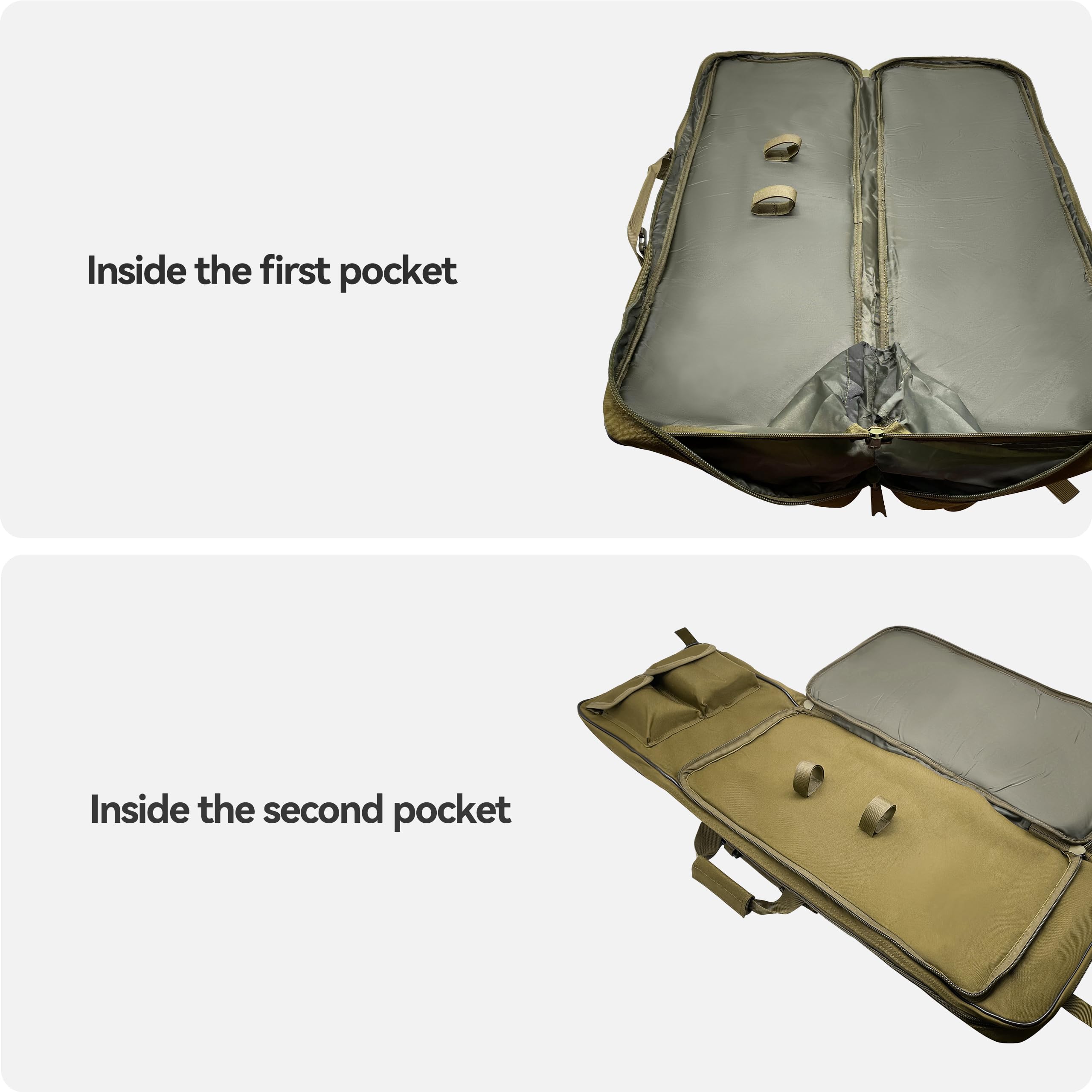 Jaegvida Funda Blanda para Rifle de Caza Militar Bolsa para Escopeta Doble