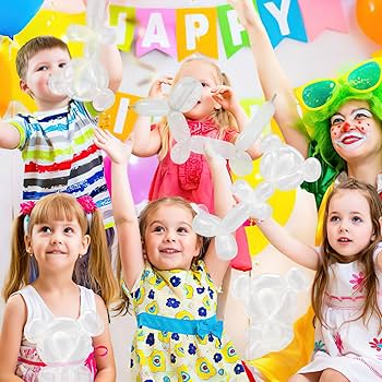 Amazon.com: ZNHIS 50pcs Transparent Long Balloons, 12-50 Inches