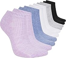 Skechers Womens Half Terry Classic Low Cut Socks 10-Pack