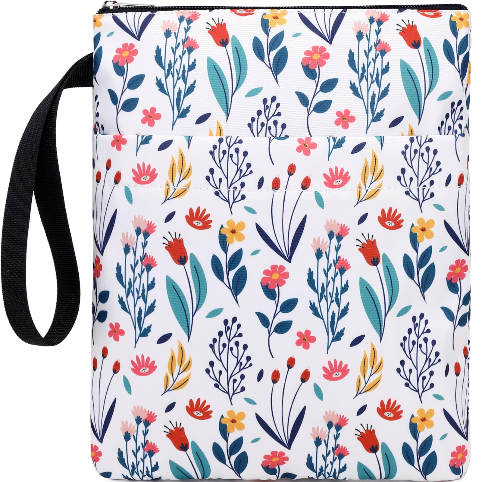 DSIUE Book Sleeve Book Protector Book Lovers Gifts Book Covers for Paperbacks with Zipper,11.4 X 9 Inch