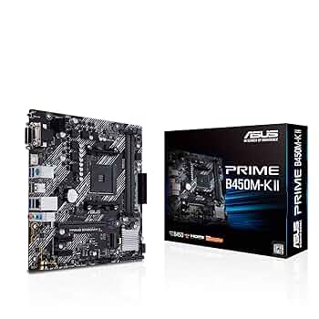 【値下げ】ASUS PRIME B450M-A & Ryzen 5 1600 Amazon.com: Asustek computer Prime B450M-K II ATX +2GLN+U3.2