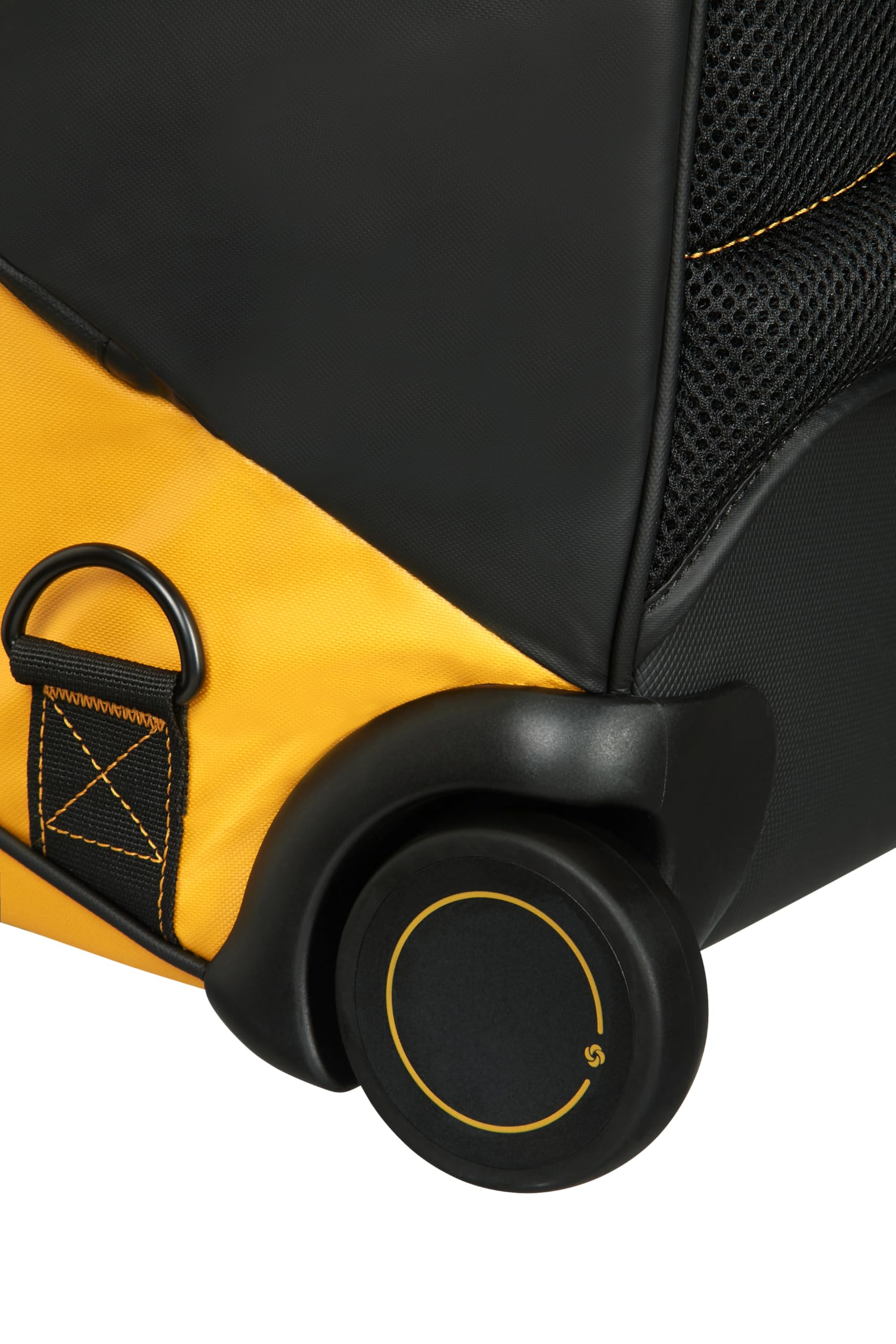 Samsonite Paradiver Light - Bolsa de Viaje con Ruedas y Función Mochila (55 cm), Small, Equipaje de Mano, Repelente al Agua, Ligero, 51L, Amarillo (Yellow)