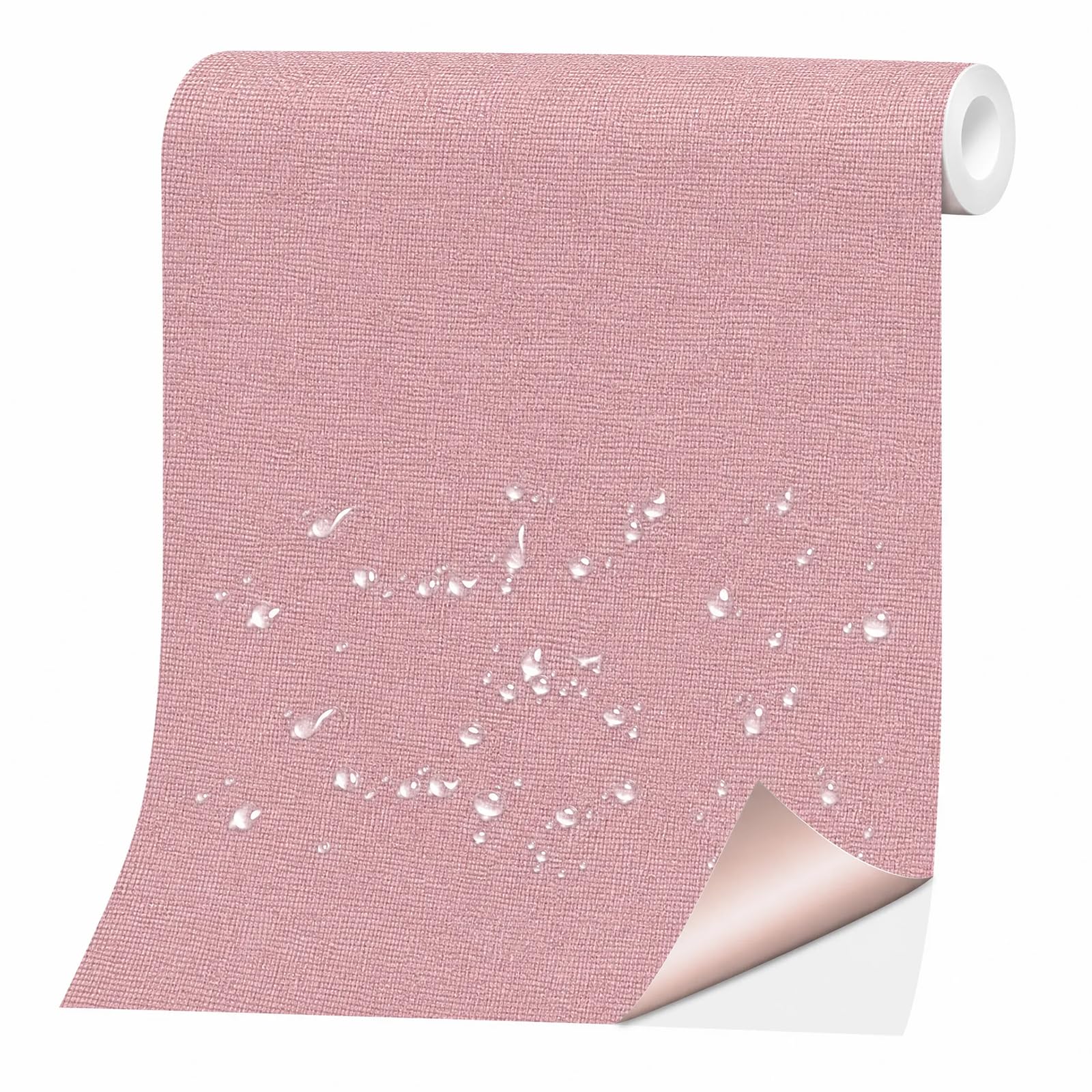 Skystuff Self-Adhesive Canvas Repair Tape, Heavy Duty Waterproof Fabric Repair Patches for Sofa, Chair, Awning, Tent, Clothes, Camping Outdoor Gear, Instant Strong Fix, 30x150cm, Pink โ image 1