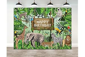Ticuenicoa 7x5ft Jungle Backdrop Large