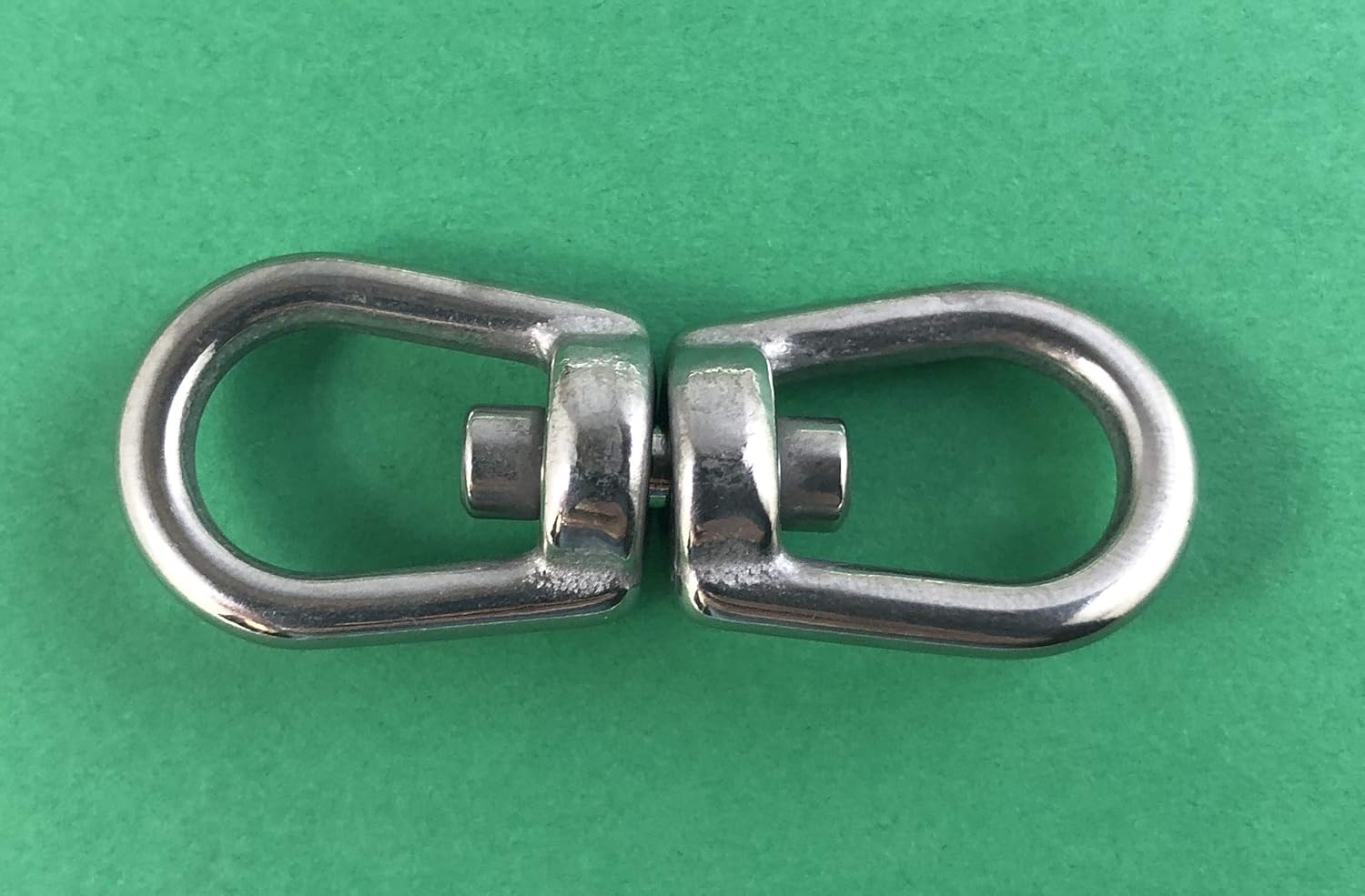 US Stainless Stainless Steel 316 Anchor Swivel Eye and Eye 4mm or 5/32" Marine Grade - Image 2