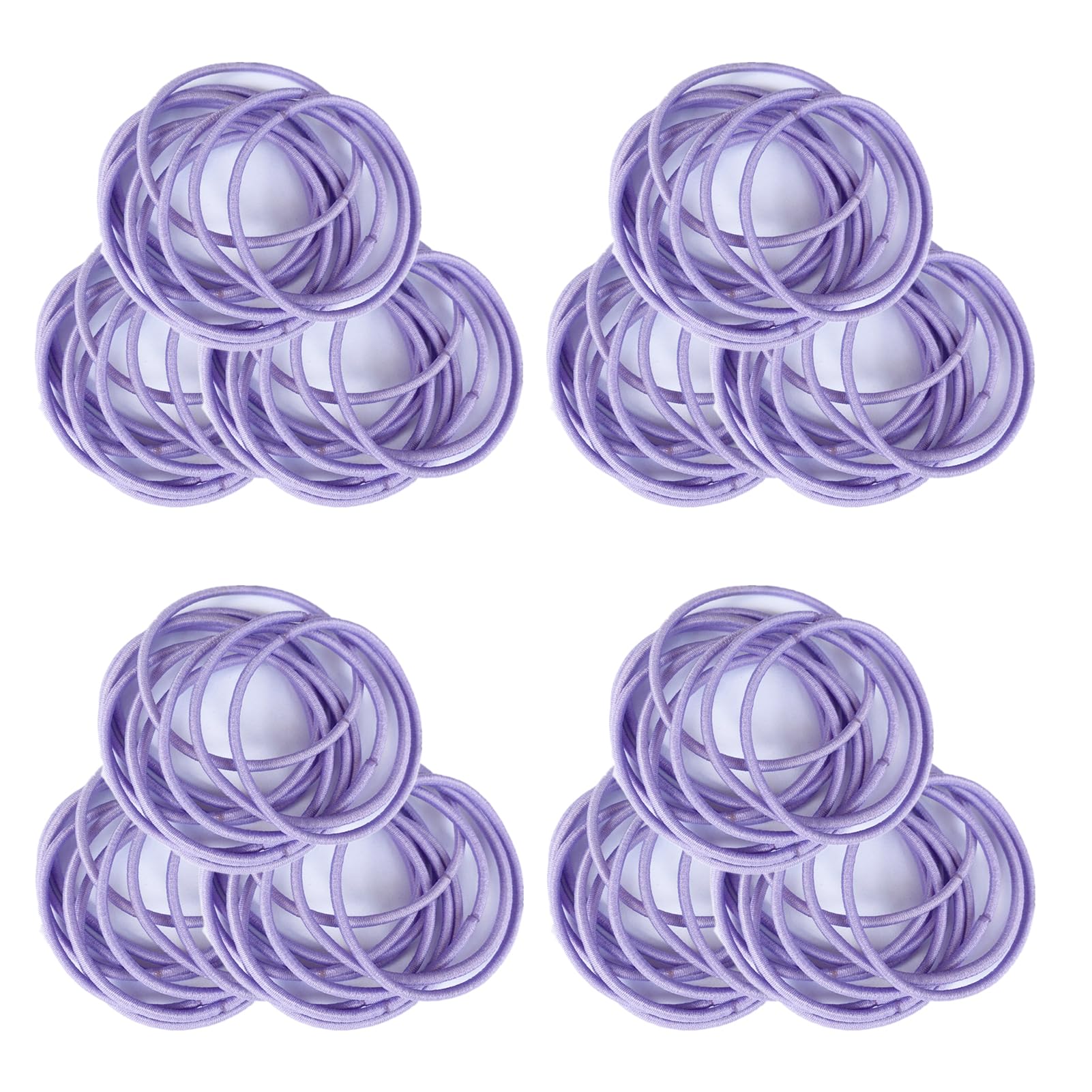 100 PCS Elastic Hair Bands