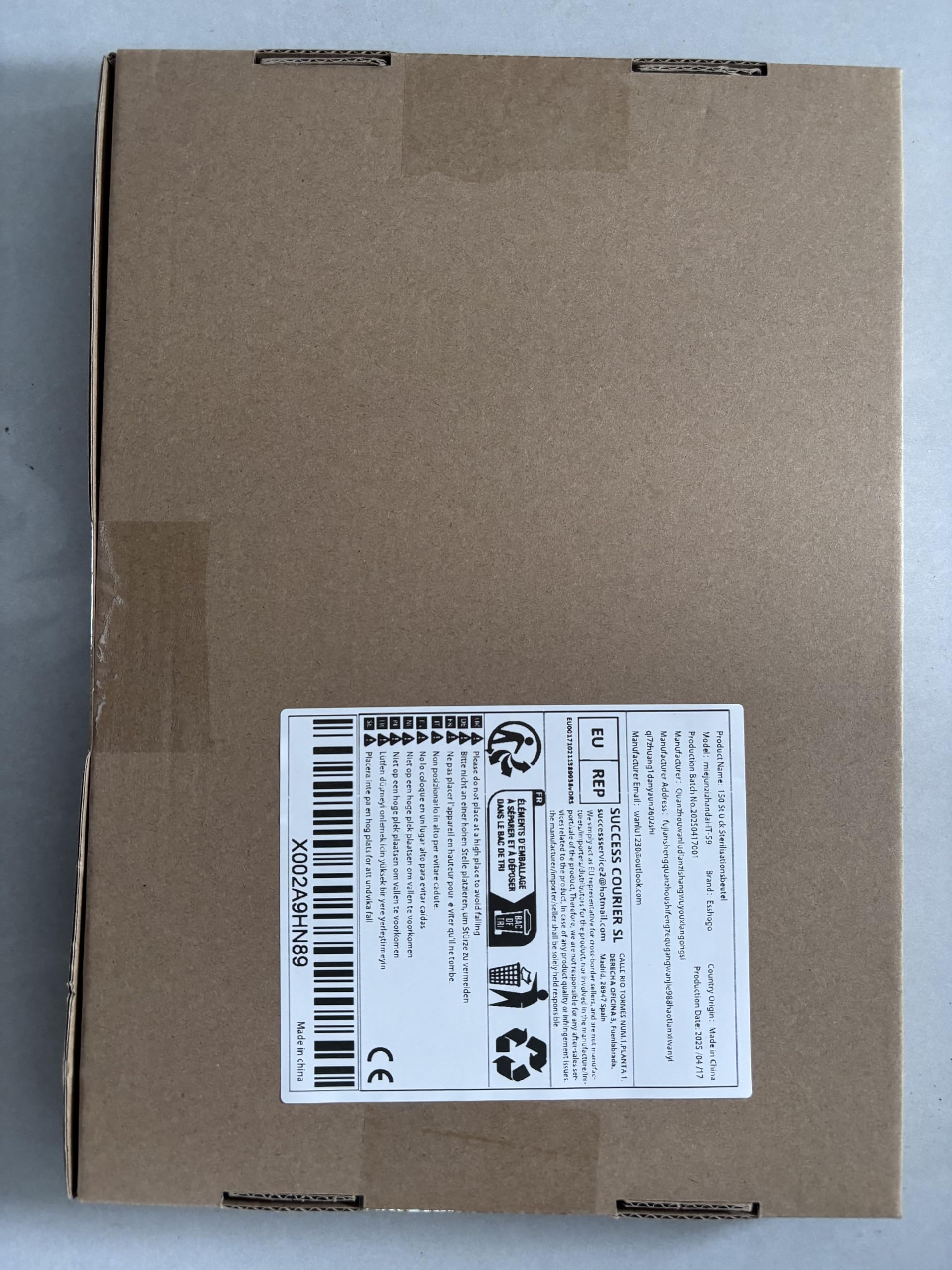 150 Pezzi Sacchetto Di Sterilizzazione, Acchetti Sterili in PVC, Sacchetti Per Autoclave, Buste Autosigillanti per Sterilizzazione, Buste Per Sterilizzazione