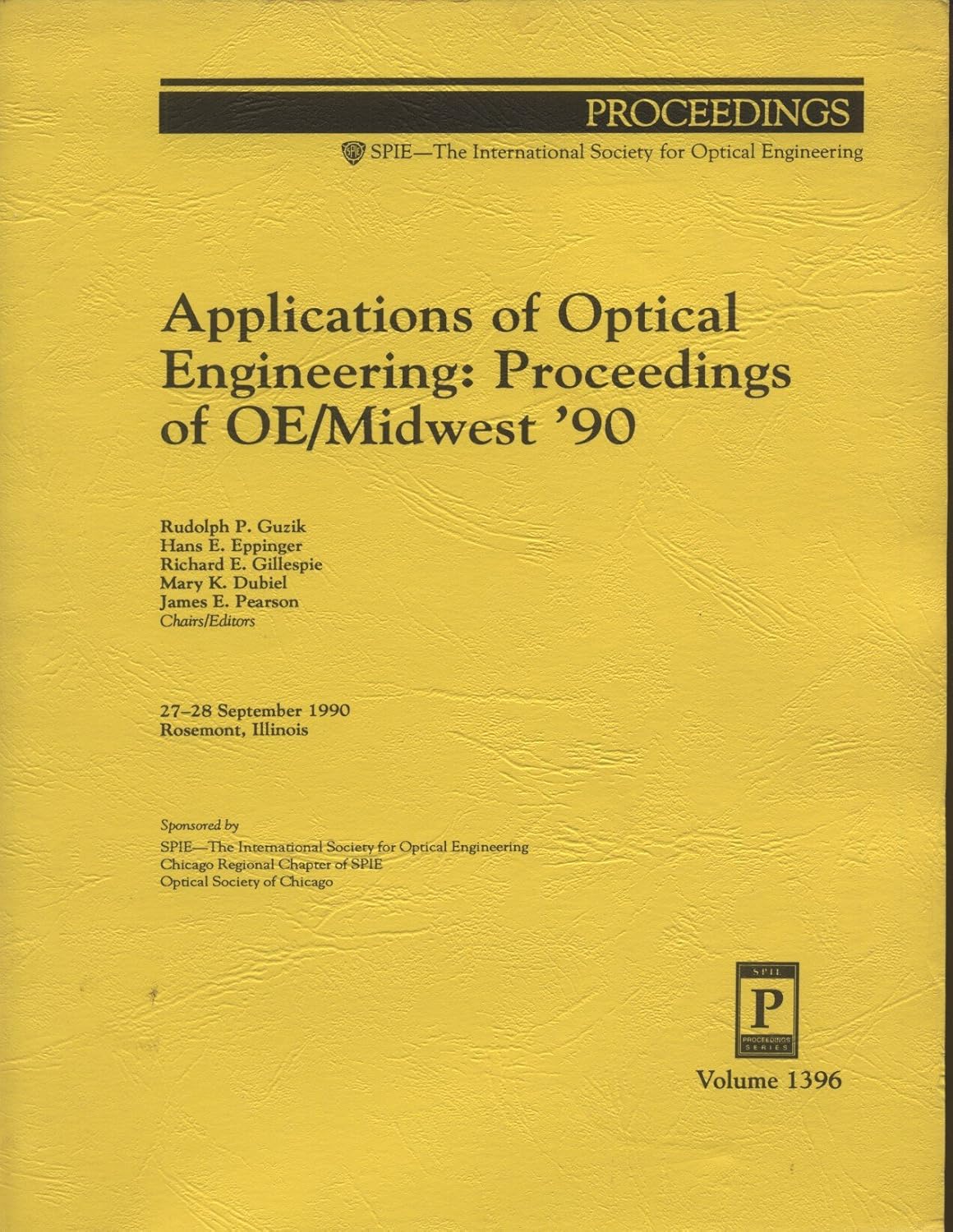 Applications of optical engineering Proceedings of OE/Midwest '90 27