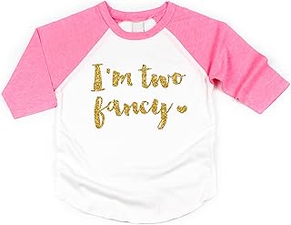 Sponsored Ad - Bump and Beyond Designs Girl Second Birthday Outfit Second Birthday Shirt Two Year Old Outfit