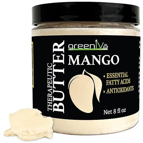 GreenIVe - Mantequilla de mango 100 pura totalmente natural de origen fresco exclusivamente en Tienda tarro de 8 onzas GreenIVe - Mantequilla de mango 100 pura totalmente natural de origen fresco exclusivamente en Tienda tarro de 8 onzas