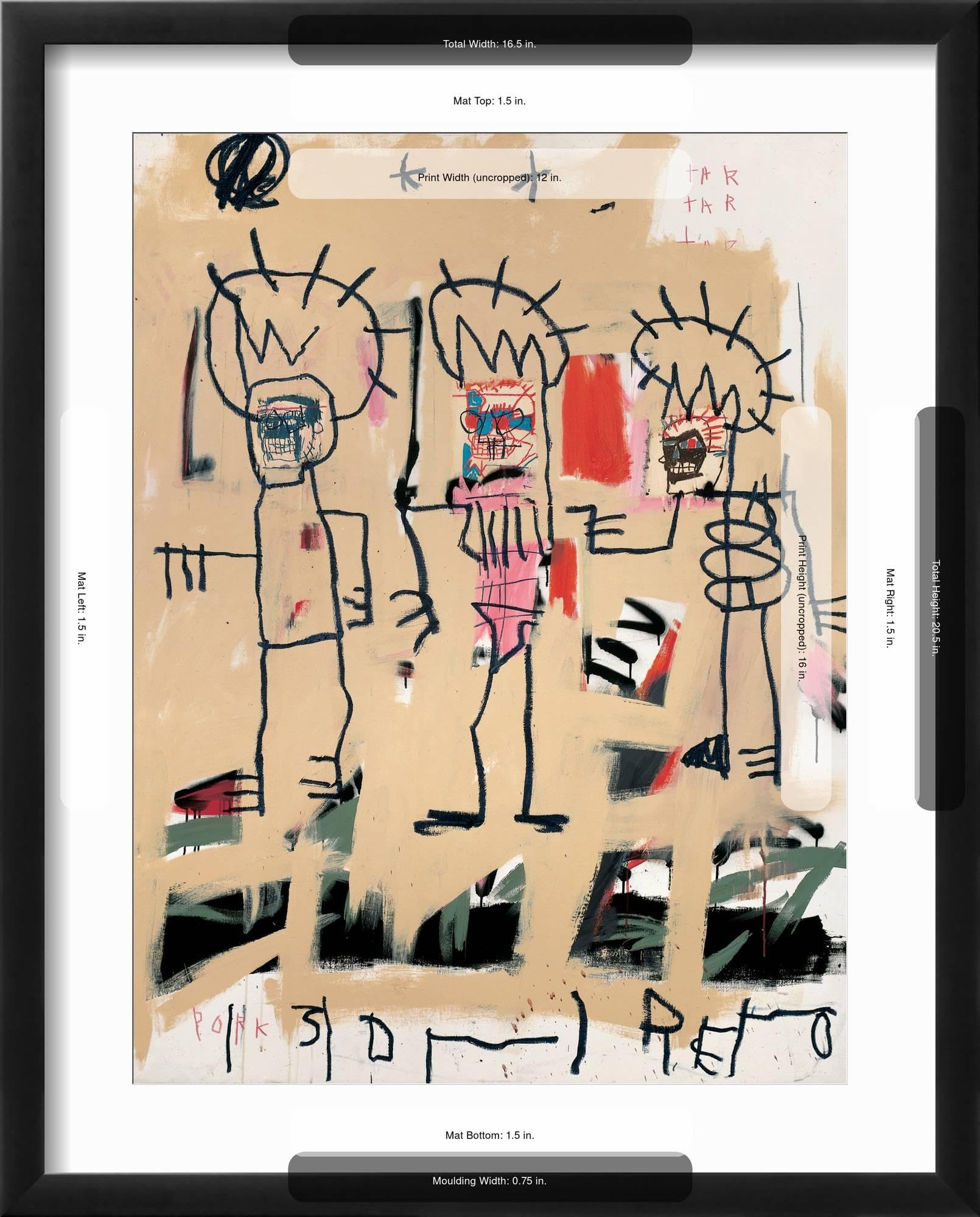 Amazon.com: ART.COM Wall Giclee Print Untitled (Three Kings) on