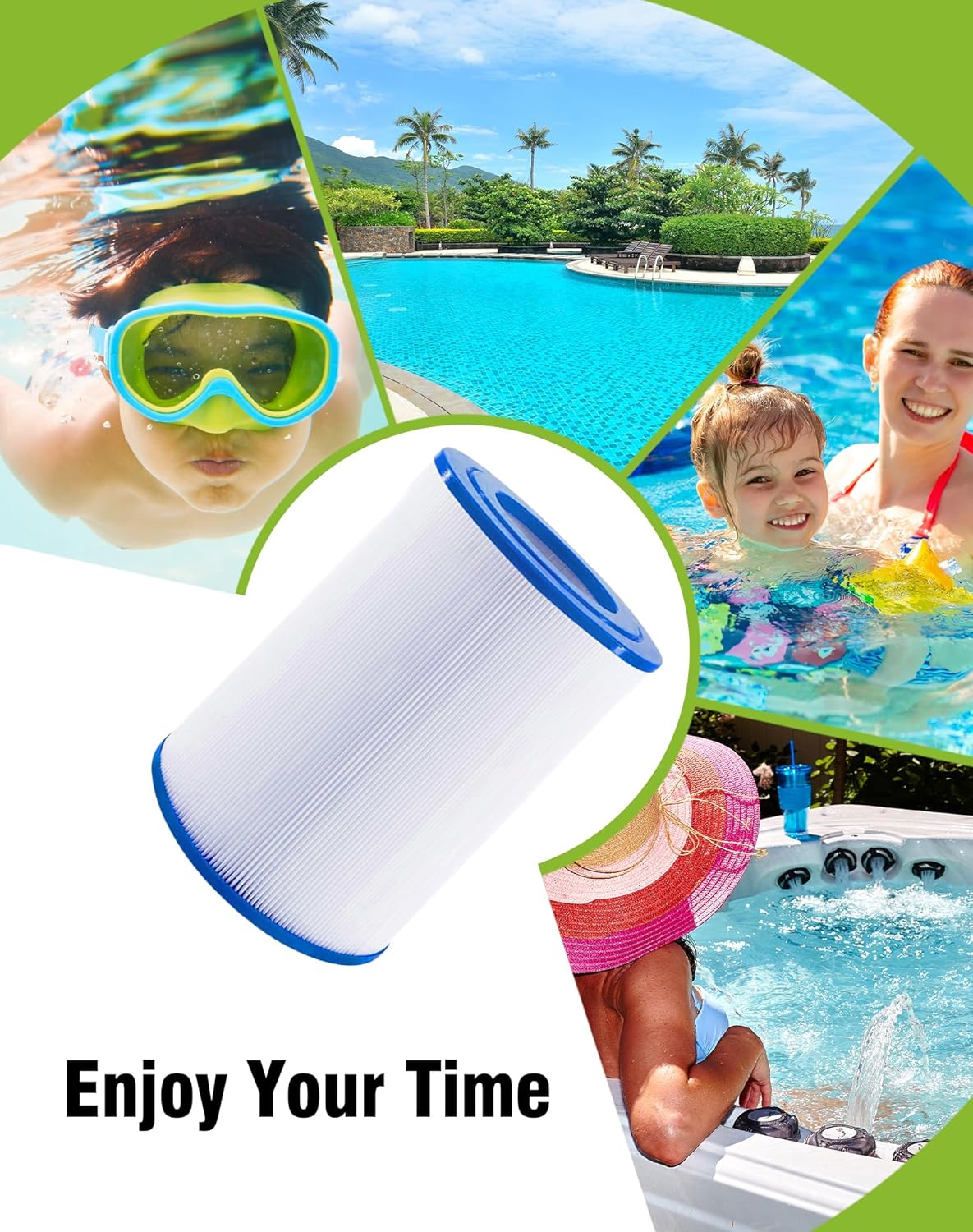 Spa Filter Replace PDM28, Aquarest Dream Maker 461273 Hot Tub Filter, 2 Pack - Image 7