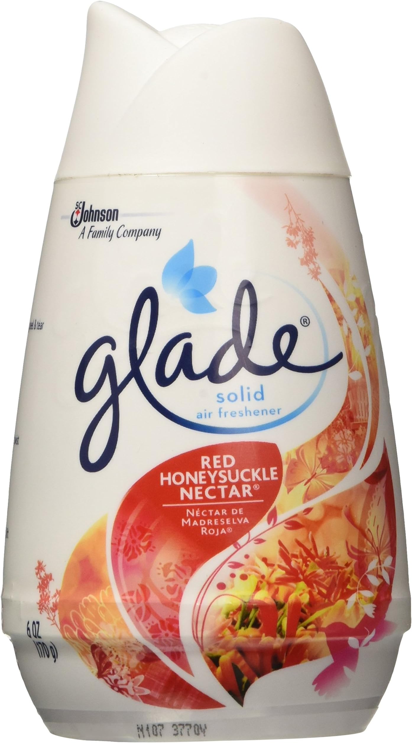 Glade Solid Air Freshener, Red Honeysuckle Nectar, 6 oz