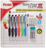 Pentel Twist-Erase Click Mechanical Pencils