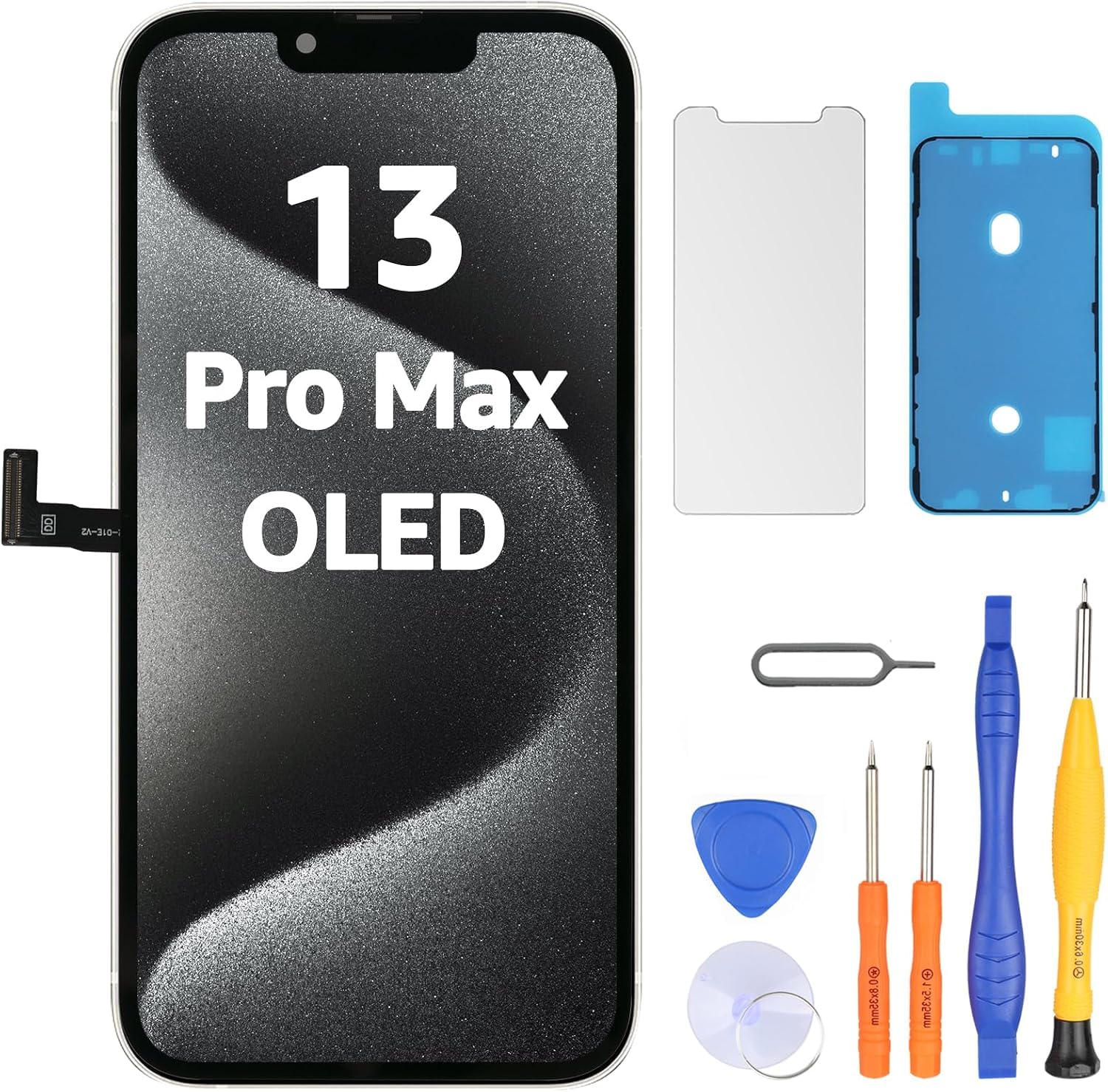 LL TRADER Screen Replacement for iPhone 13 Pro Max 6.7" OLED Repair Kits