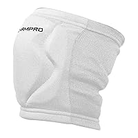 Vista 1 de Champro MVP A3001WM - Rodillera de voleibol de perfil bajo, mediano, color blanco