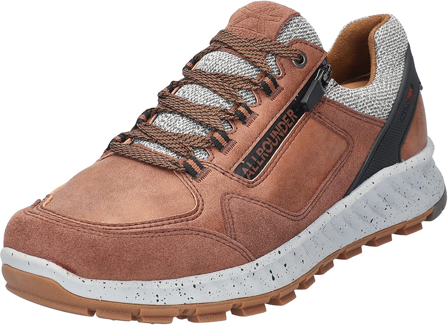 ALLROUNDER by MEPHISTO Men's Utano-Tex Sneaker, Tobacco, 12.5