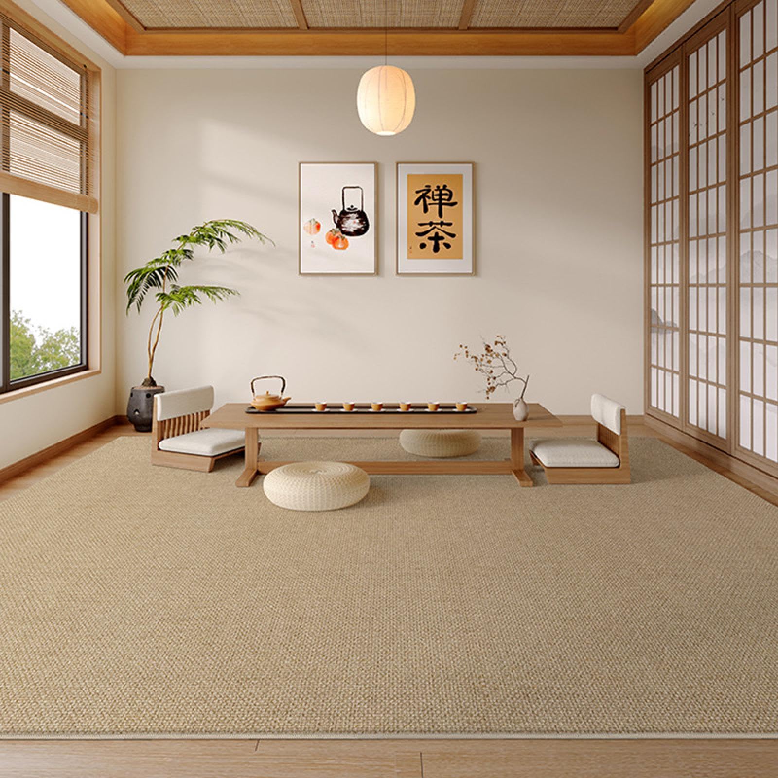 Tapis décoration intérieure uni haut de gamme 120x200 pour bureau