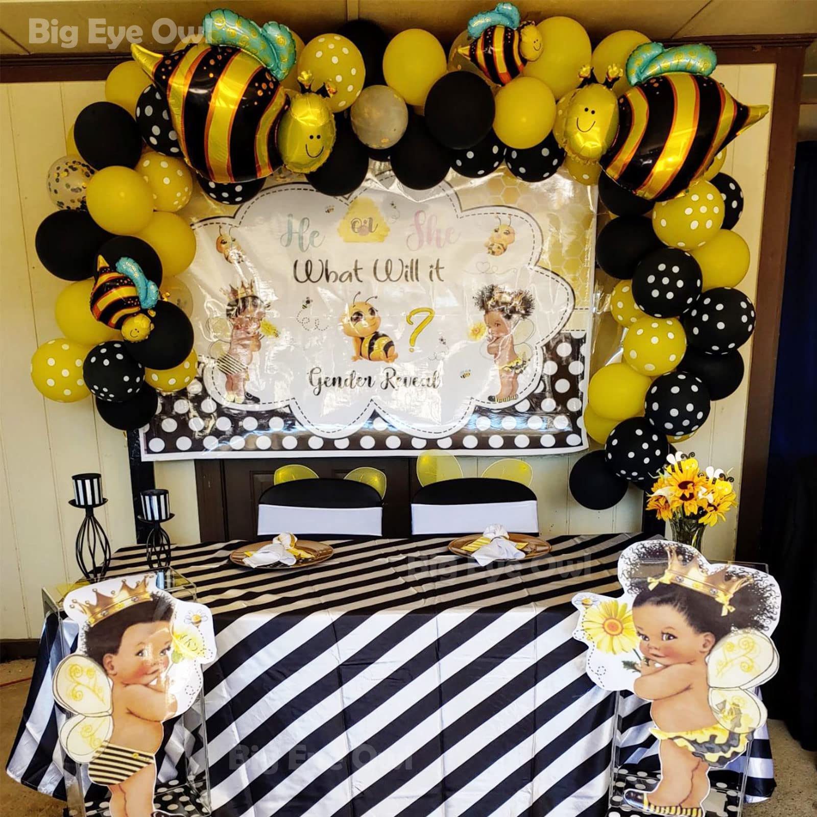 Bumble Bee Themed Baby Shower Yellow Bumblebee Themed Honeycomb Baby
