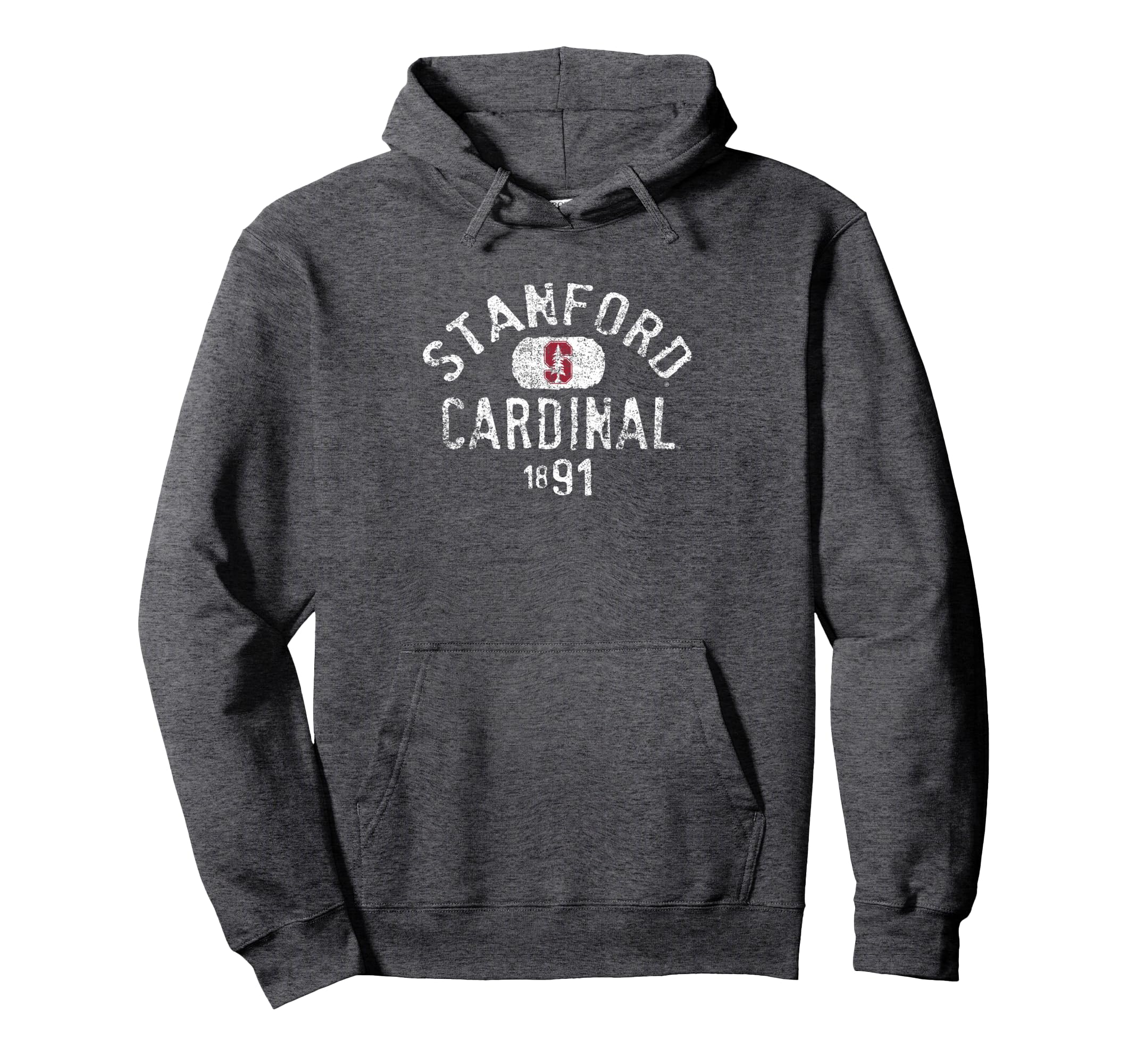 Stanford Cardinal 1891 Vintage Logo Officially Licensed Pullover Hoodie