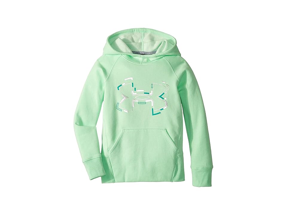 

Under Armour Kids Threadborne Hoodie (Big Kids) (Green Typhoon/White) Girl's Sweatshirt