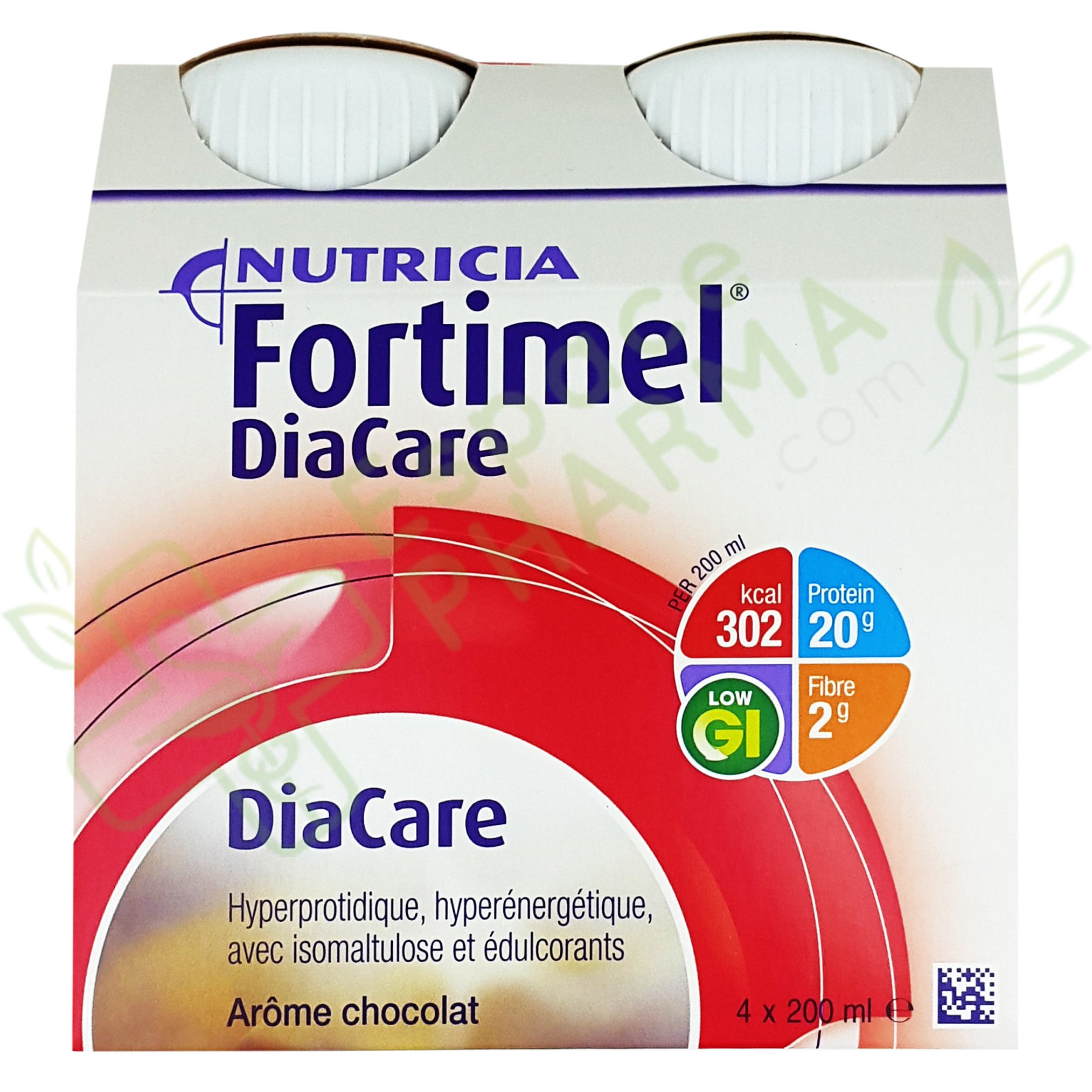 Crème Protein 2 kcal/ml Moka Fortimel® Protein Nutricia - 4 x 200g