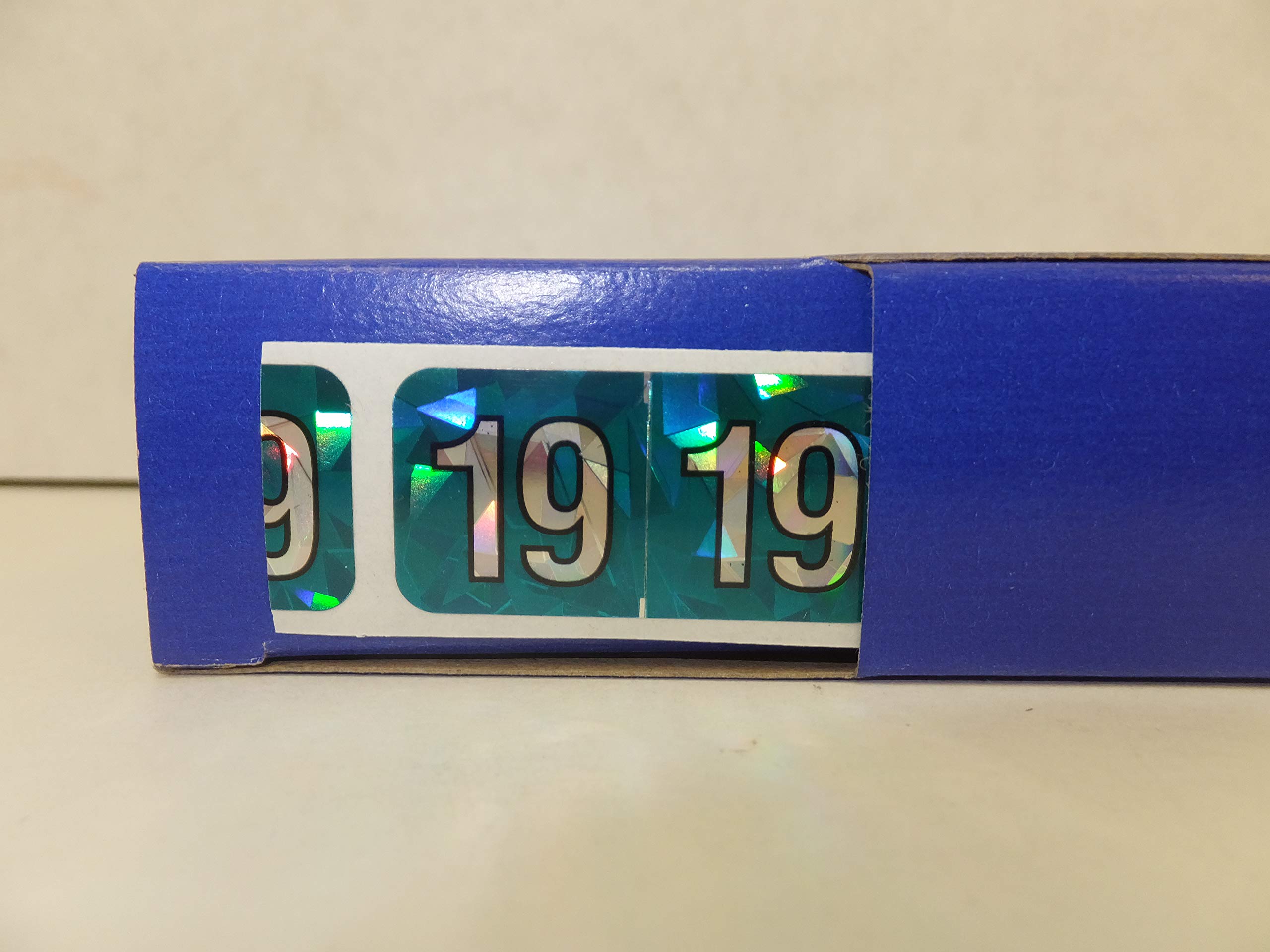 Medical Arts Press Holographic End-Tab Year Labels, 1-1/2 x 3/4