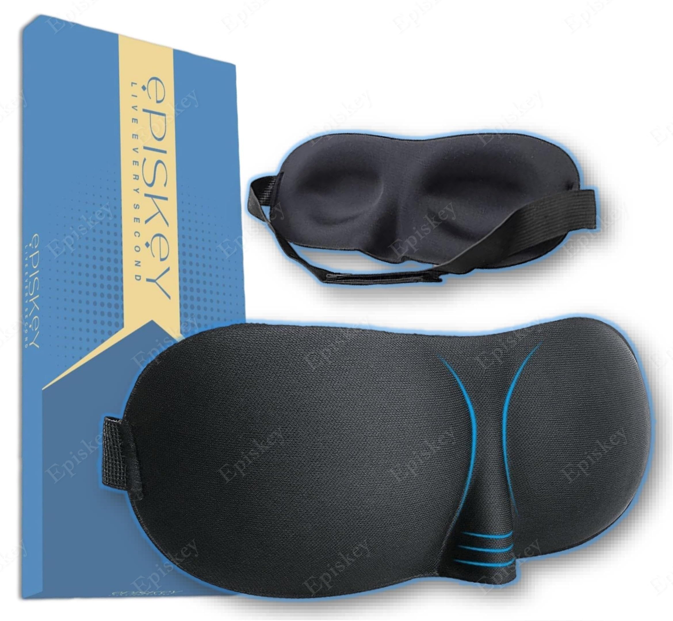 Sponsored Ad - Sleep Eye Mask, 3D Contoured Eye Mask, Sleep Mask with Adjustable Strap, Soft and Comfortable Night Blindfold for Women Men, Eye Mask for Sleeping, Shift Work, Travel, Black (EYE 3D)