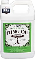 Vista 10 de HOPE'S Aceite Tung 100% puro, seguro para alimentos, acabado de madera natural impermeable de alta calidad y sellador para proyectos de interiores