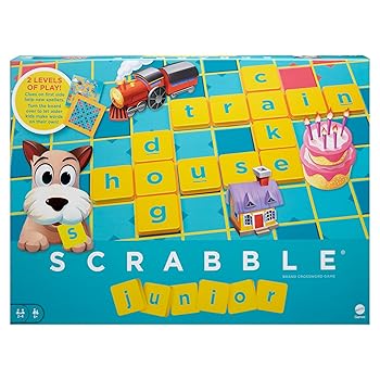 Mattel Games Scrabble Junior Board Game