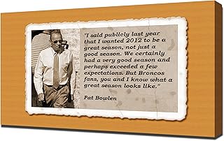 Pat Bowlen Quotes 1 - Canvas Art Print