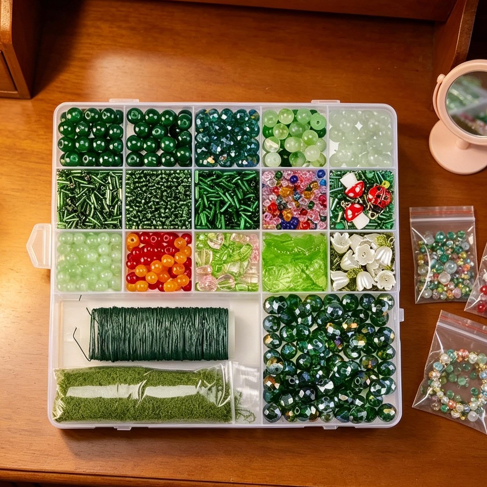 Kit fai da te per piante con perline, set fai da te con perline, per principianti, adulti, donne, studenti d'arte, professionisti, casa, artigianato, laboratorio, scuola, vacanze, compleanno
