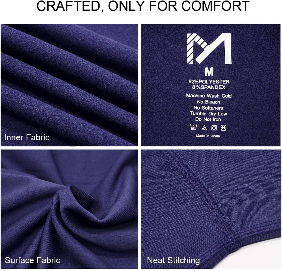 mens Men's Thermal Underwear Set Sport Long Johns Base Layer - Image 4