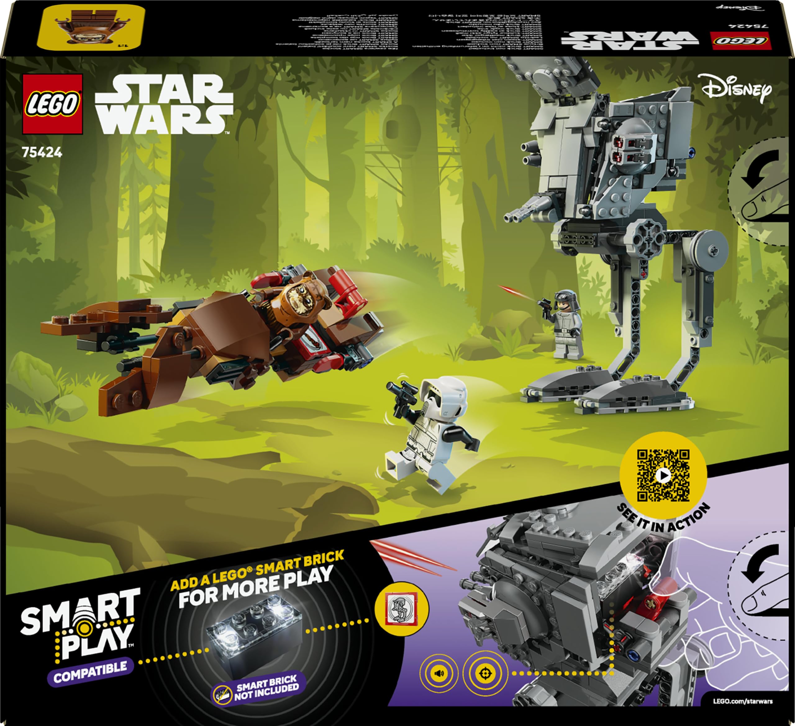 LEGO Star Wars SMART Play: AT-ST Angriff auf Endor 75424 – Ansicht 11