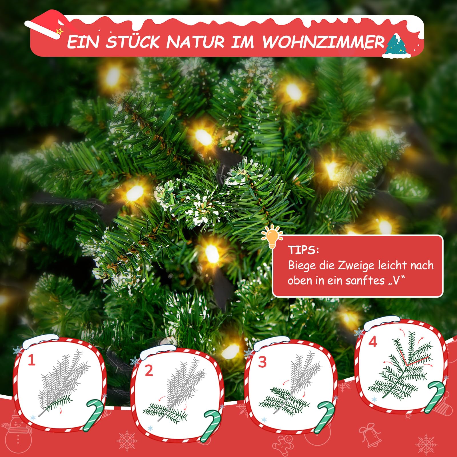 Kunstkerstboom 180 cm kopen? Kunstbomen 180 cm