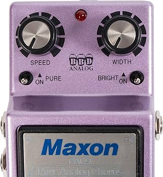 Amazon | Maxon ギターエフェクター Pure Analog Chorus PAC9