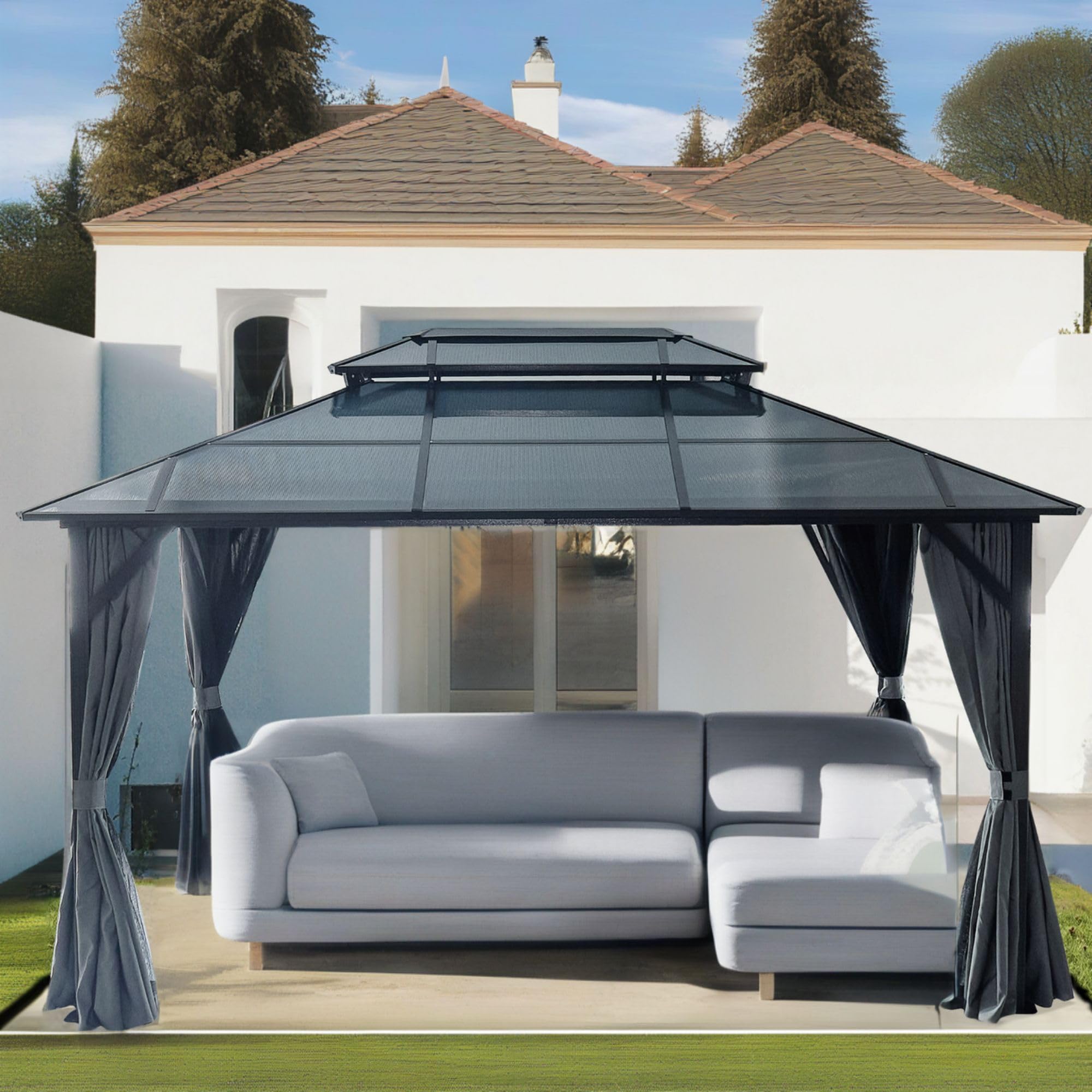 Snapklik.com : NicBex Hardtop Gazebo Metal Gazebo Tents For Parties