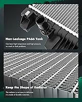 Vista 6 de SCITOO Conjunto de radiadores de motor de repuesto automotriz para Ford Fusion 2013-2019, Police Responder Hybrid 2019-2020 y para Lincoln MKZ