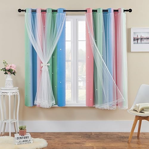 Miniatura 83 de XiDi - Cortinas para decoración de dormitorio Beige34/54/1