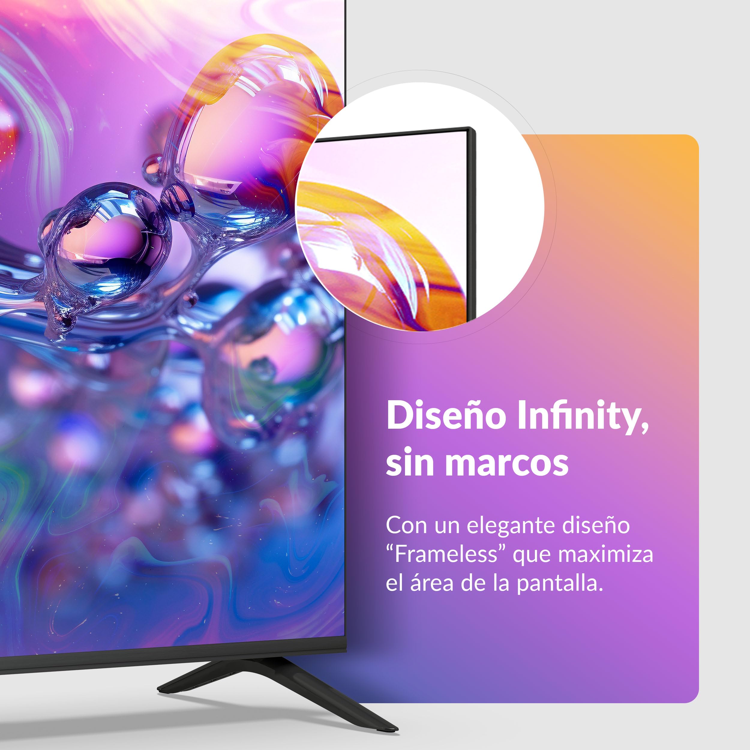 anexa - Smart TV 32 Pulgadas Full HD Google TV con Android 14, TDT 2025. Televisor con 3 años de garantía SMART32C02FG, Compatible con Netflix y Prime Video